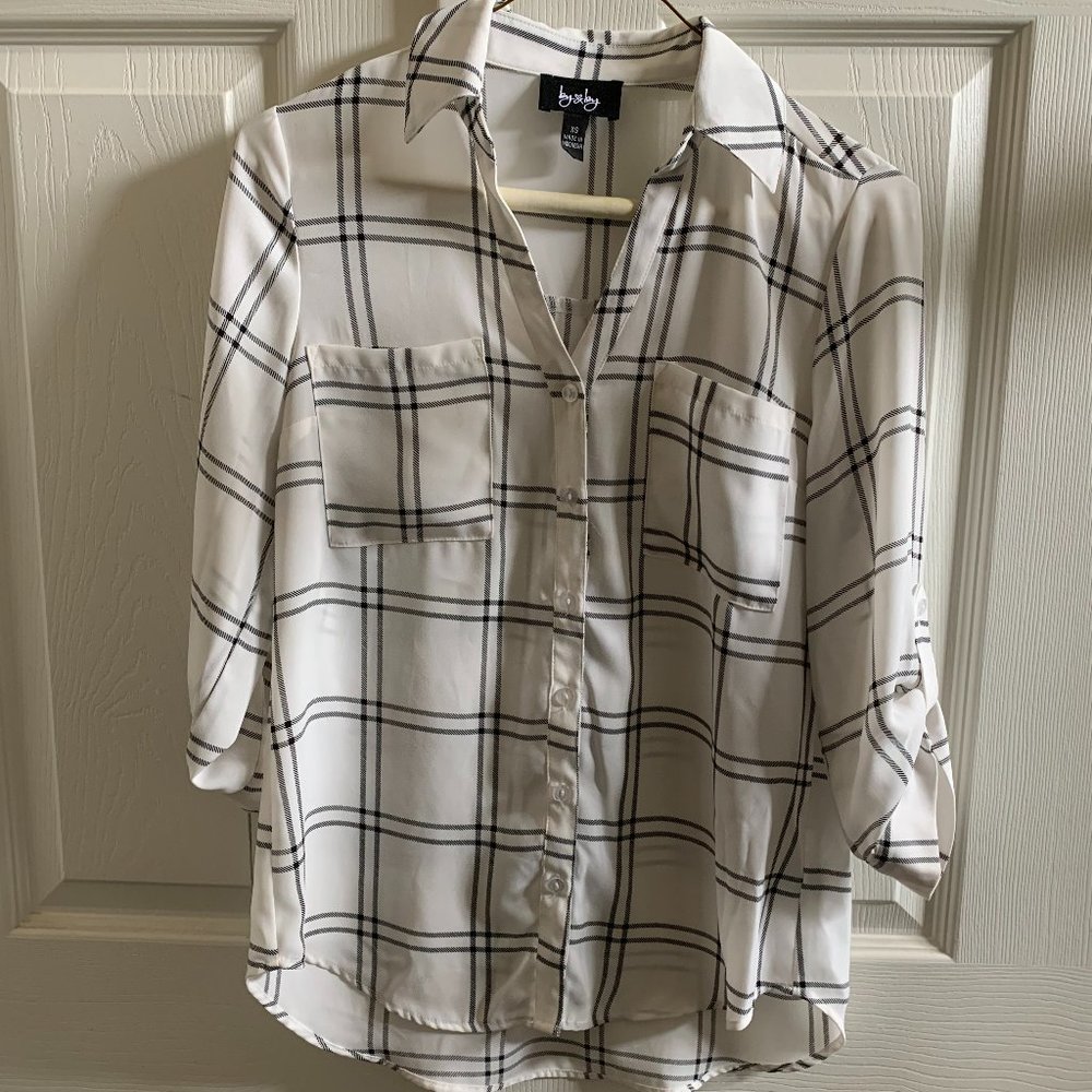Black and White Dress shirt